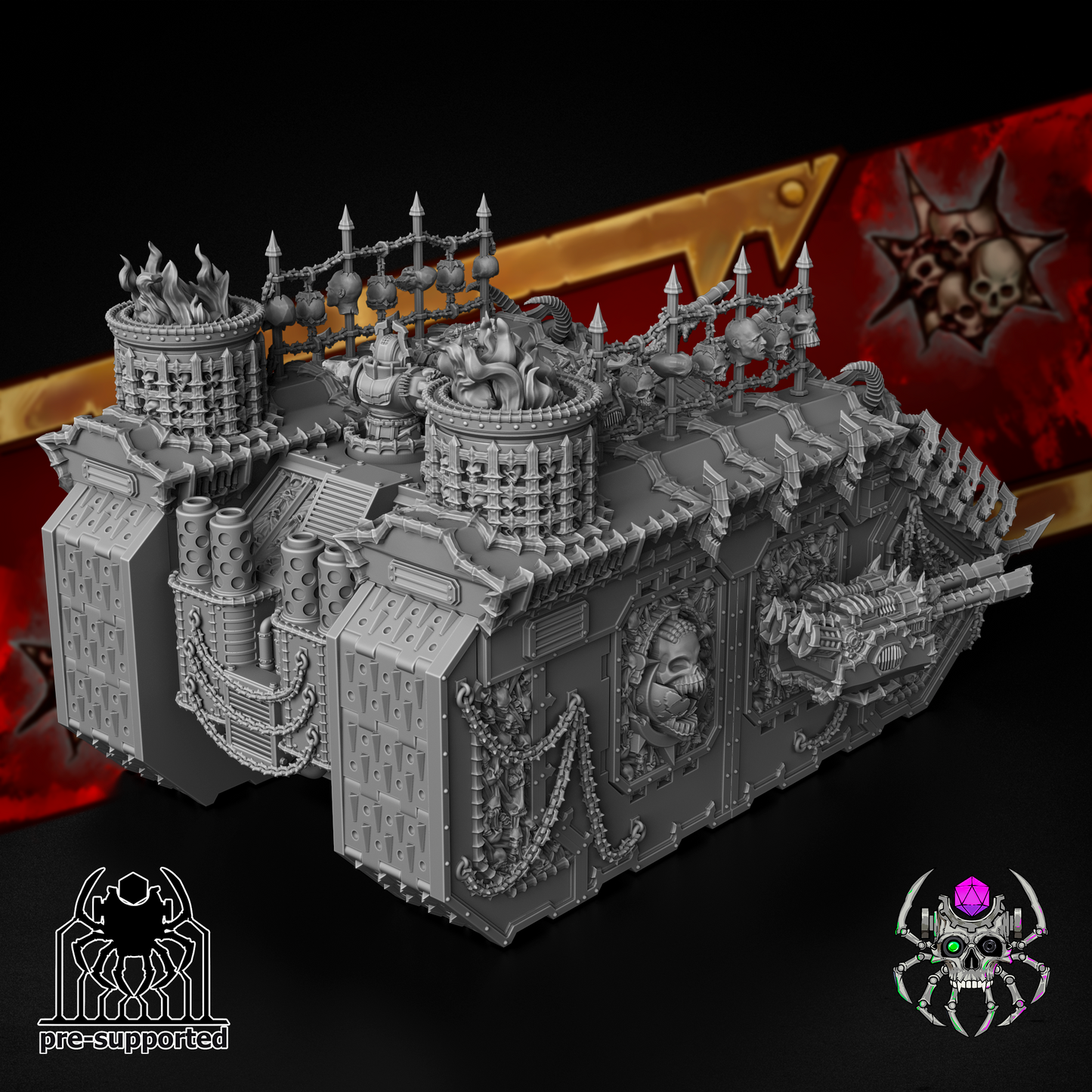 The Bloody Skulls ASV- Eight Legs Miniatures
