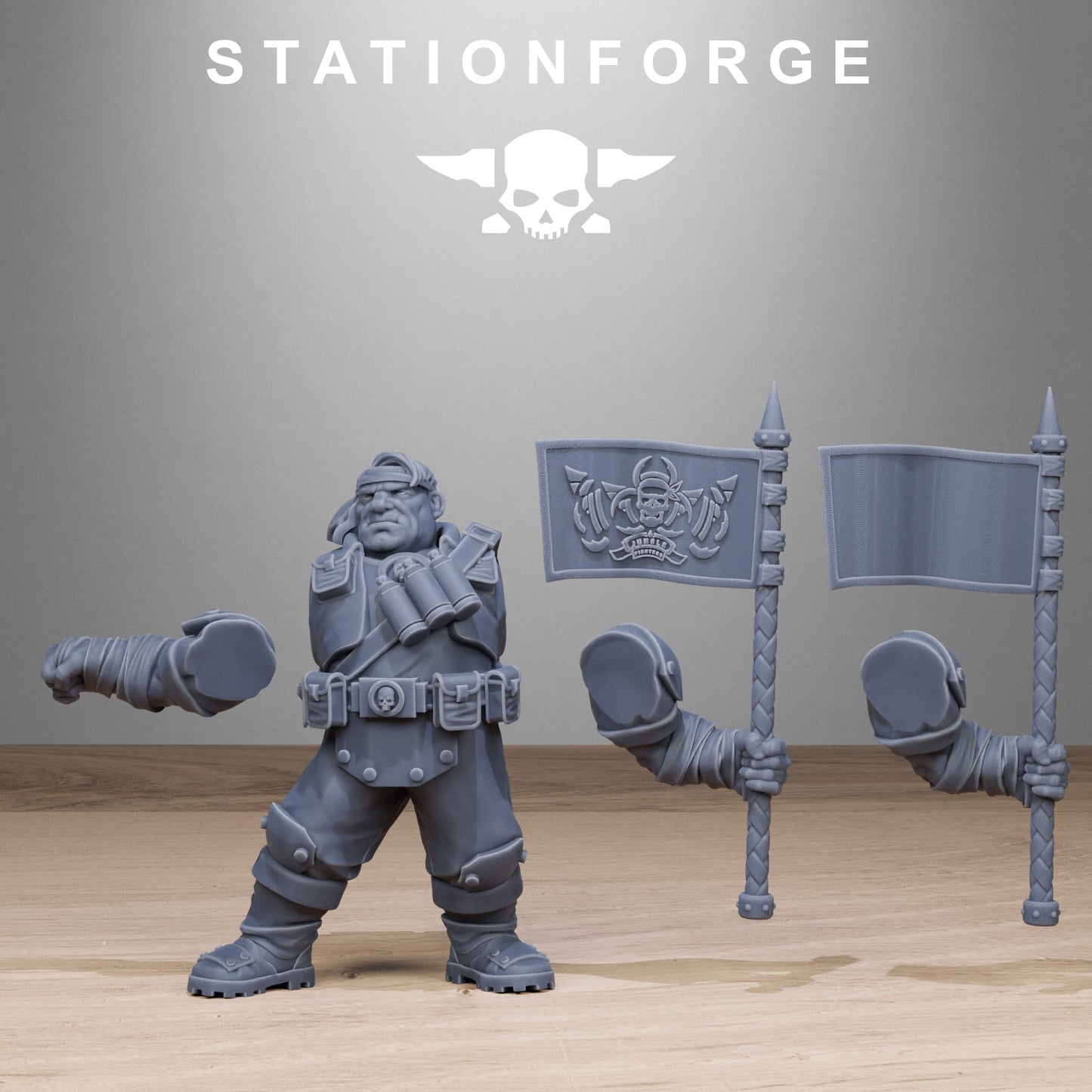 GrimGuard Jungle Fighter Mutants- Station Forge