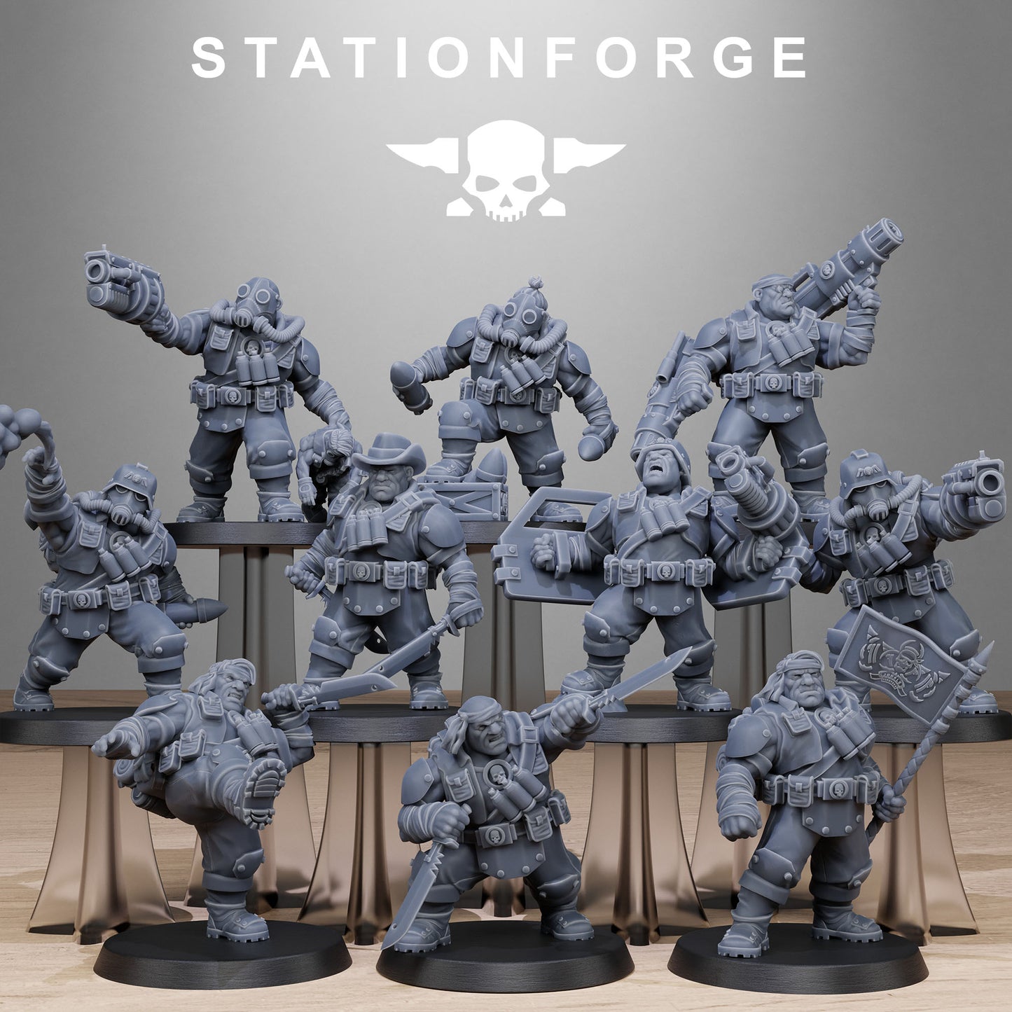 GrimGuard Jungle Fighter Mutants- Station Forge