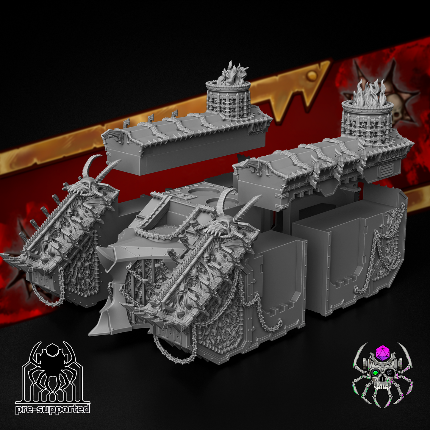 The Bloody Skulls ASV- Eight Legs Miniatures