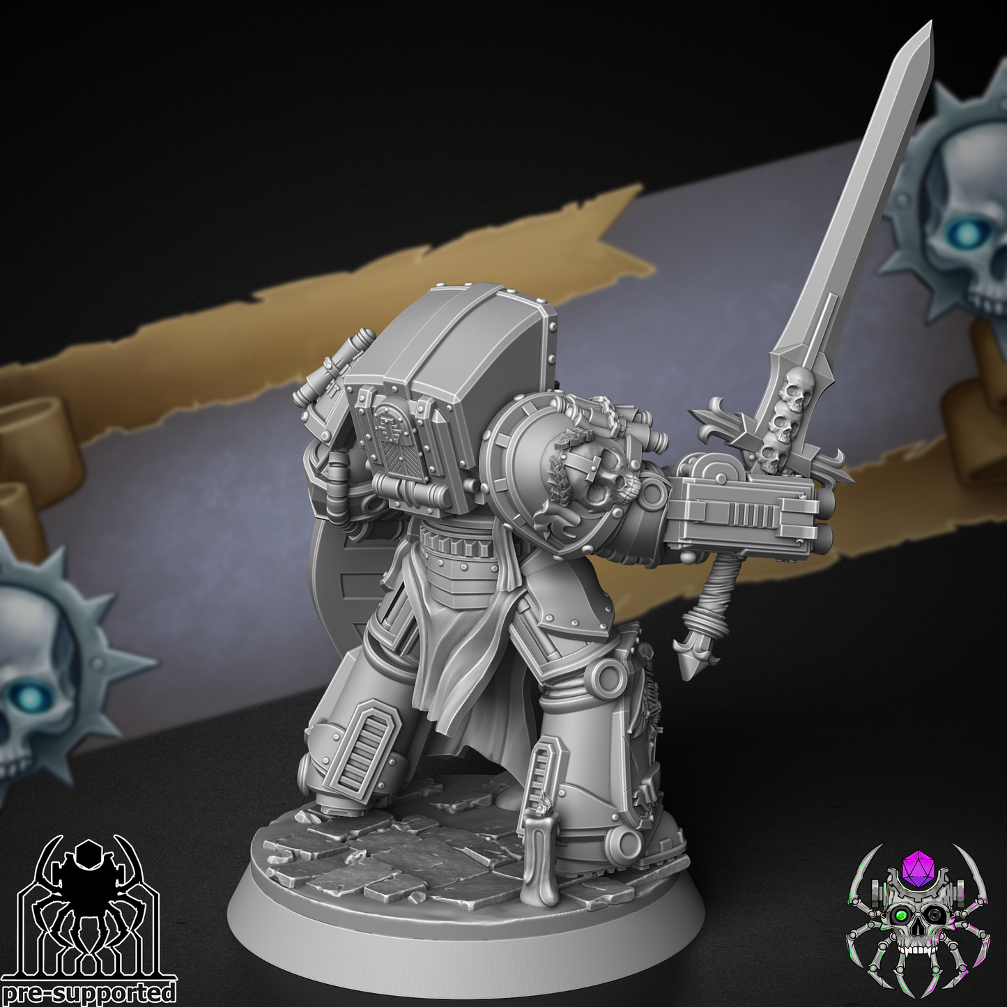 Lost Knight - Protector- Eight Legs Miniatures