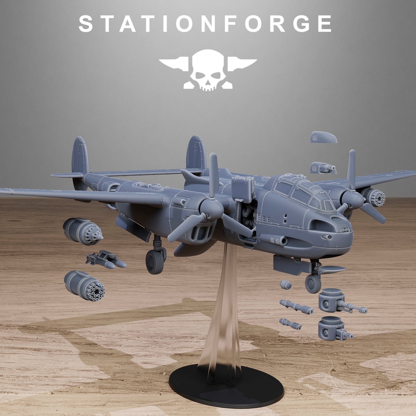 Grimguard Vulture Plane- Station Forge