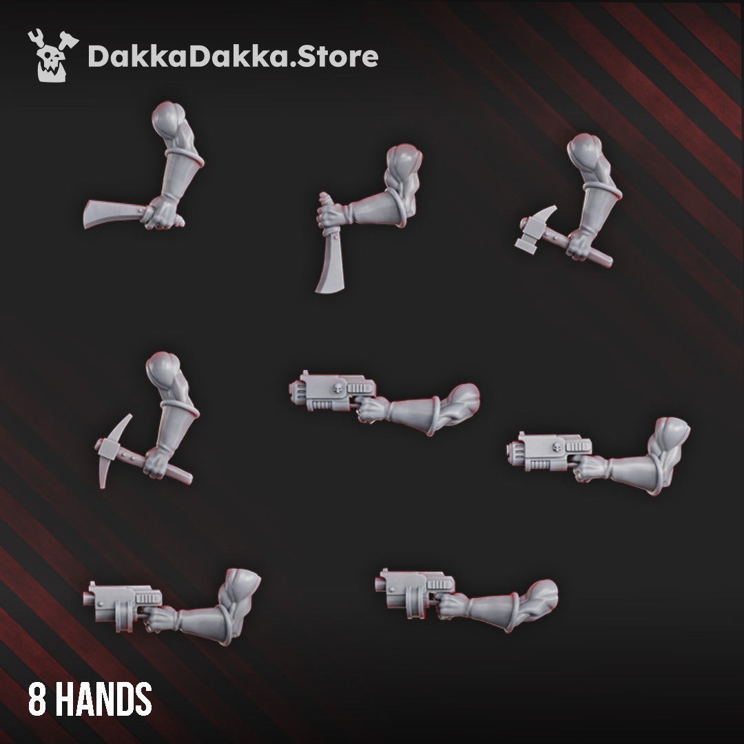Swarm of Miner Rats (build kit)- DakkaDakka Store