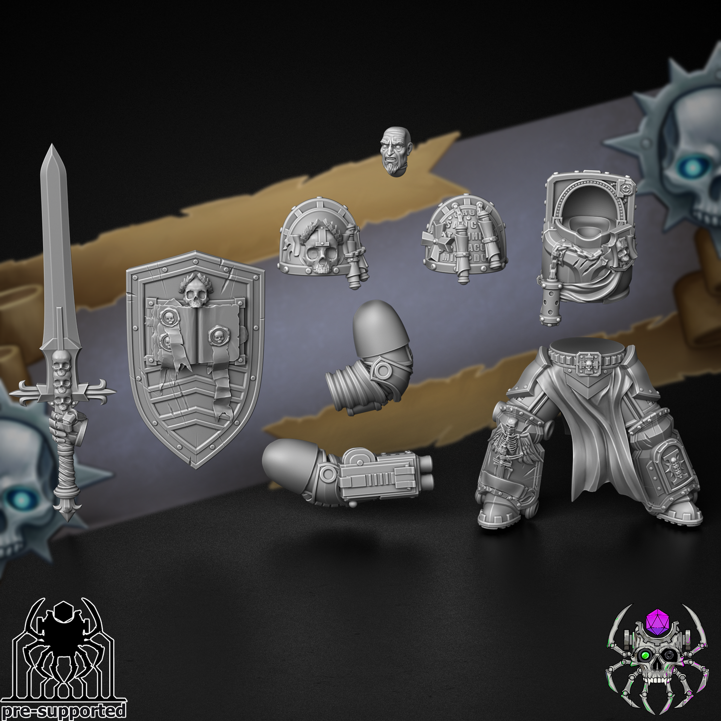 Lost Knight - Protector- Eight Legs Miniatures