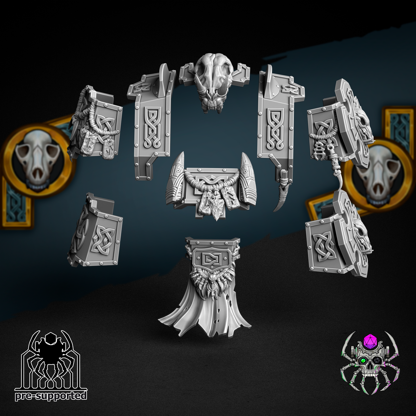 Eternal Protector Sons of the Storm Bits - Team- Eight Legs Miniatures
