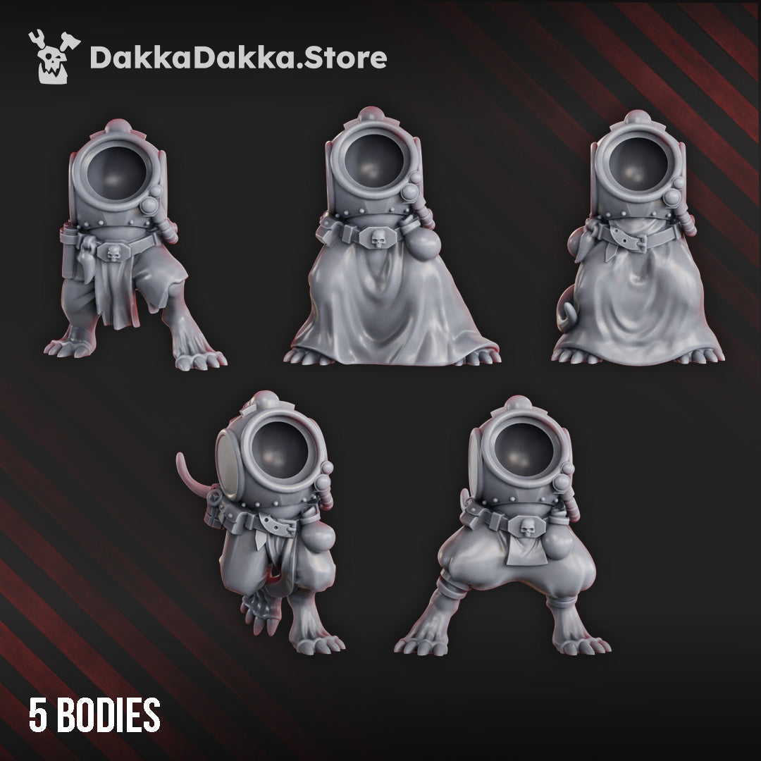 Swarm of Miner Rats (build kit)- DakkaDakka Store