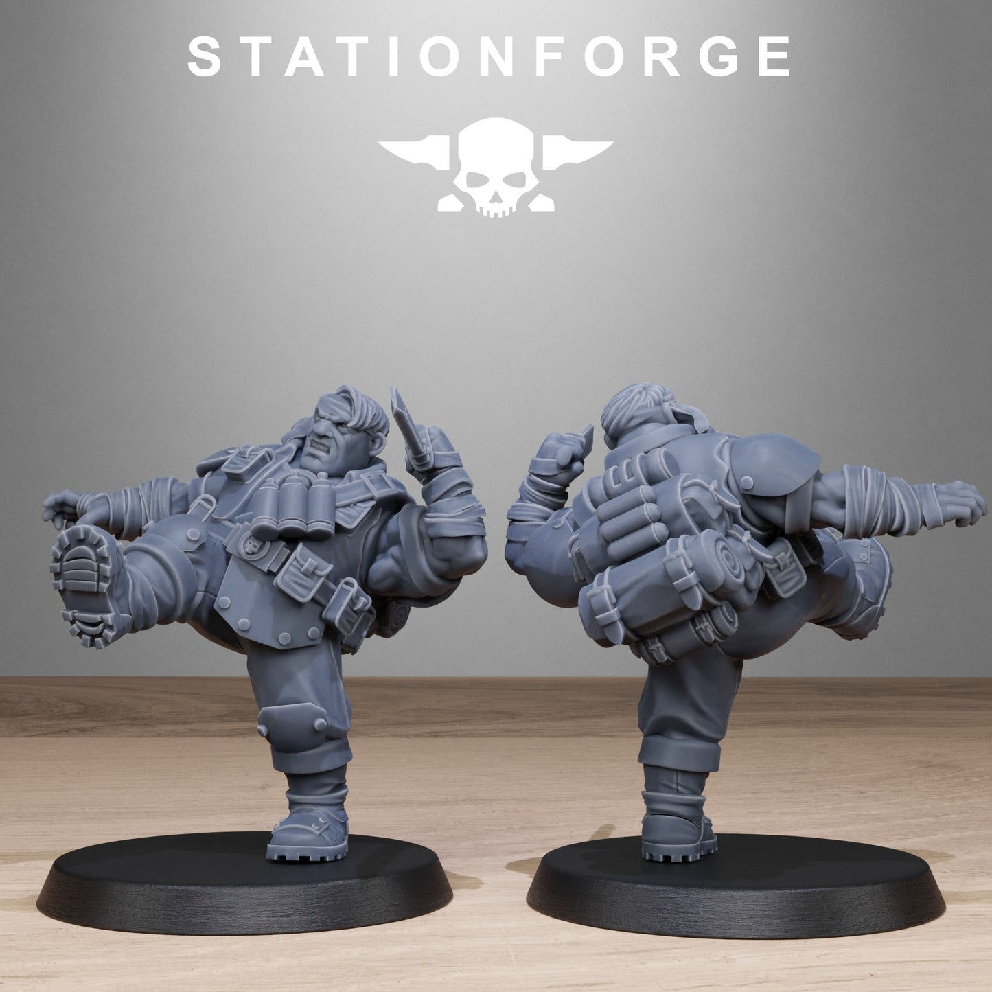 GrimGuard Jungle Fighter Mutants- Station Forge