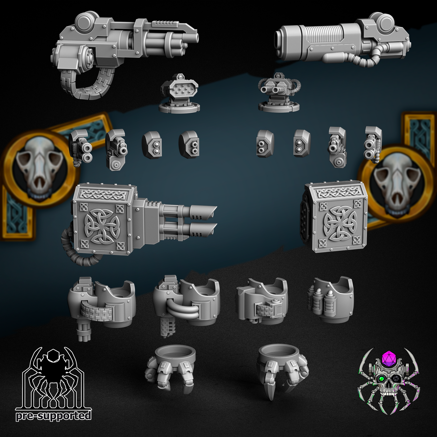 Eternal Protector Sons of the Storm Bits - Team- Eight Legs Miniatures