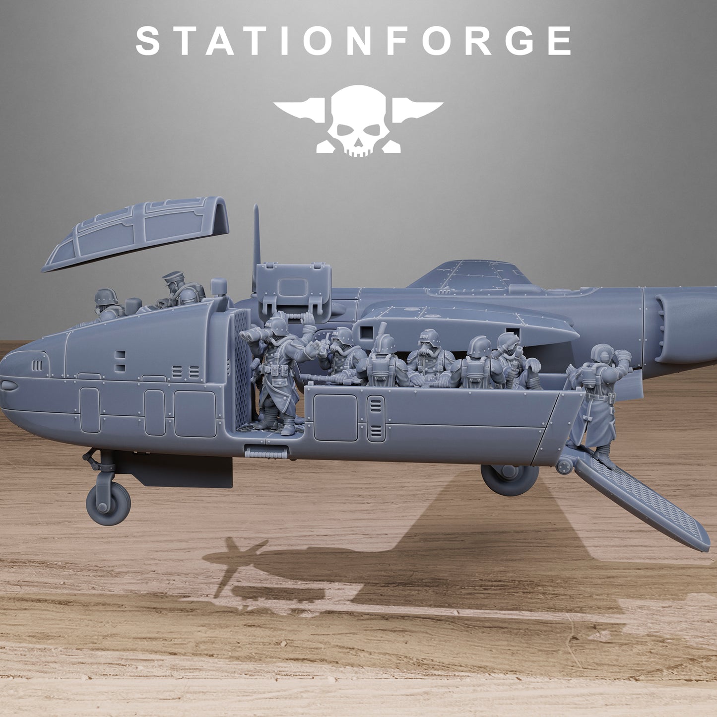 Grimguard Vulture Plane- Station Forge