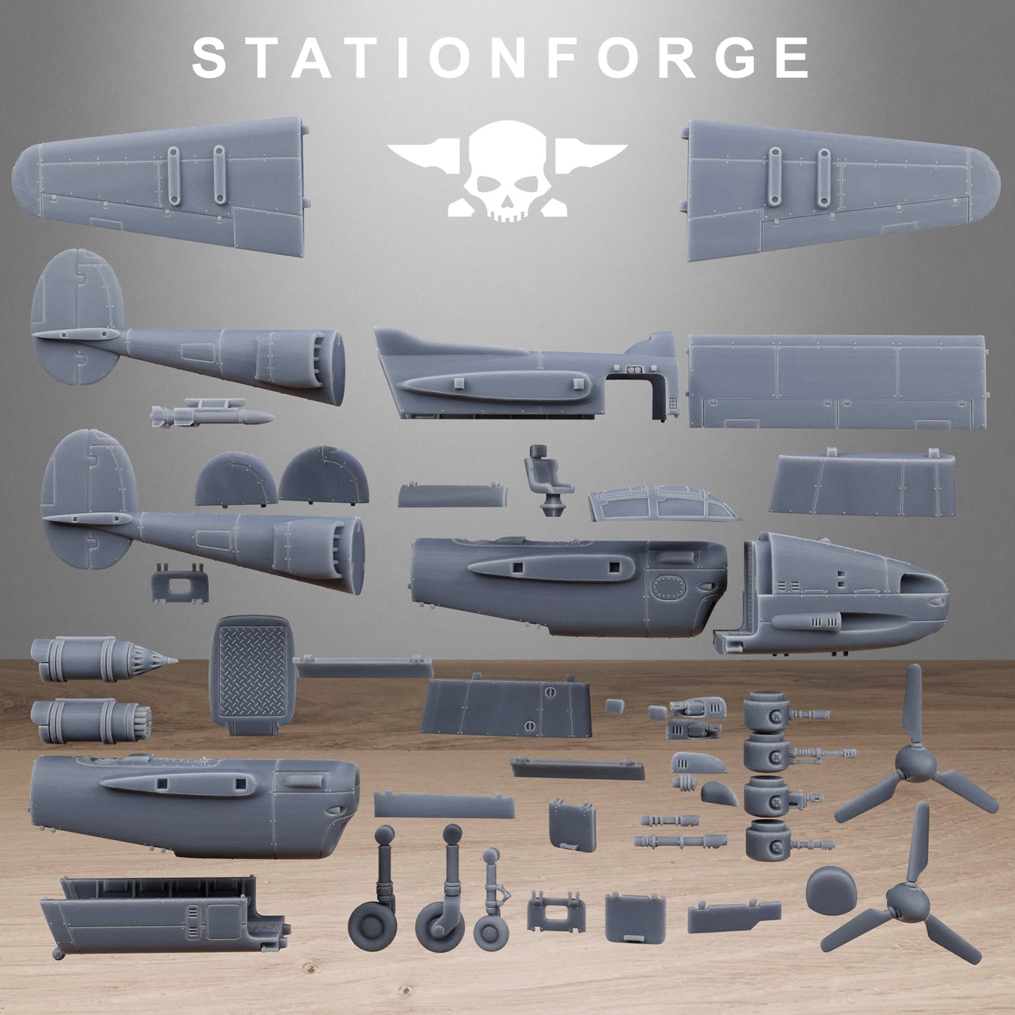 Grimguard Vulture Plane- Station Forge