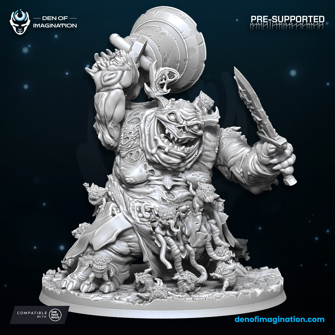 Chaos Plague - Great Plague Demon Multipart Set- Wild Mesh