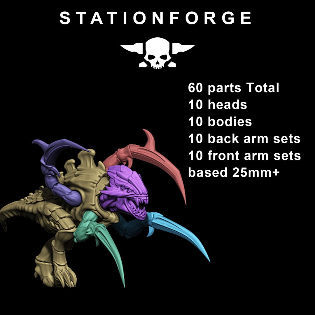 Xenarid Infantry Melee Unit- Station Forge