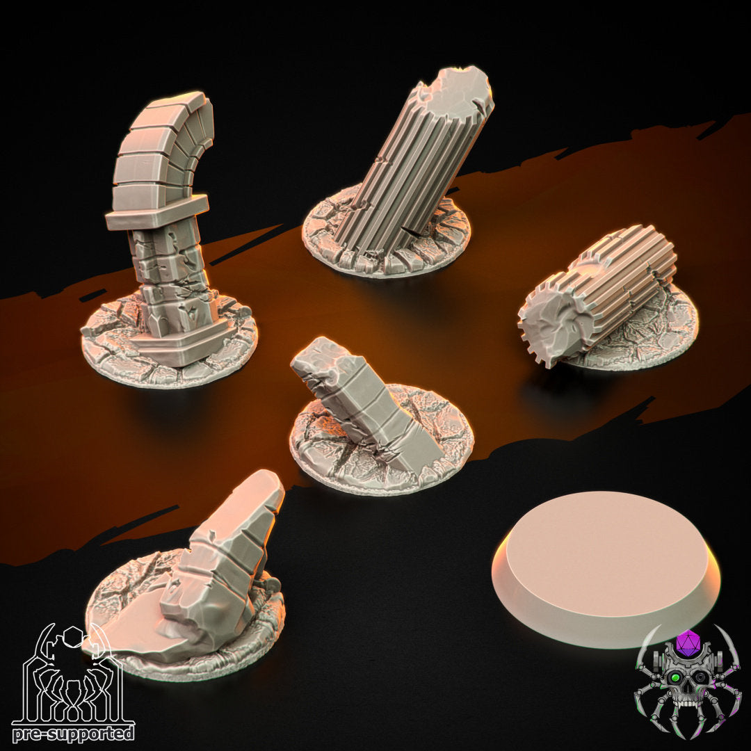 Flame Lizards Flying Dragons Squad (BuildKit) - Eight Legs Miniatures