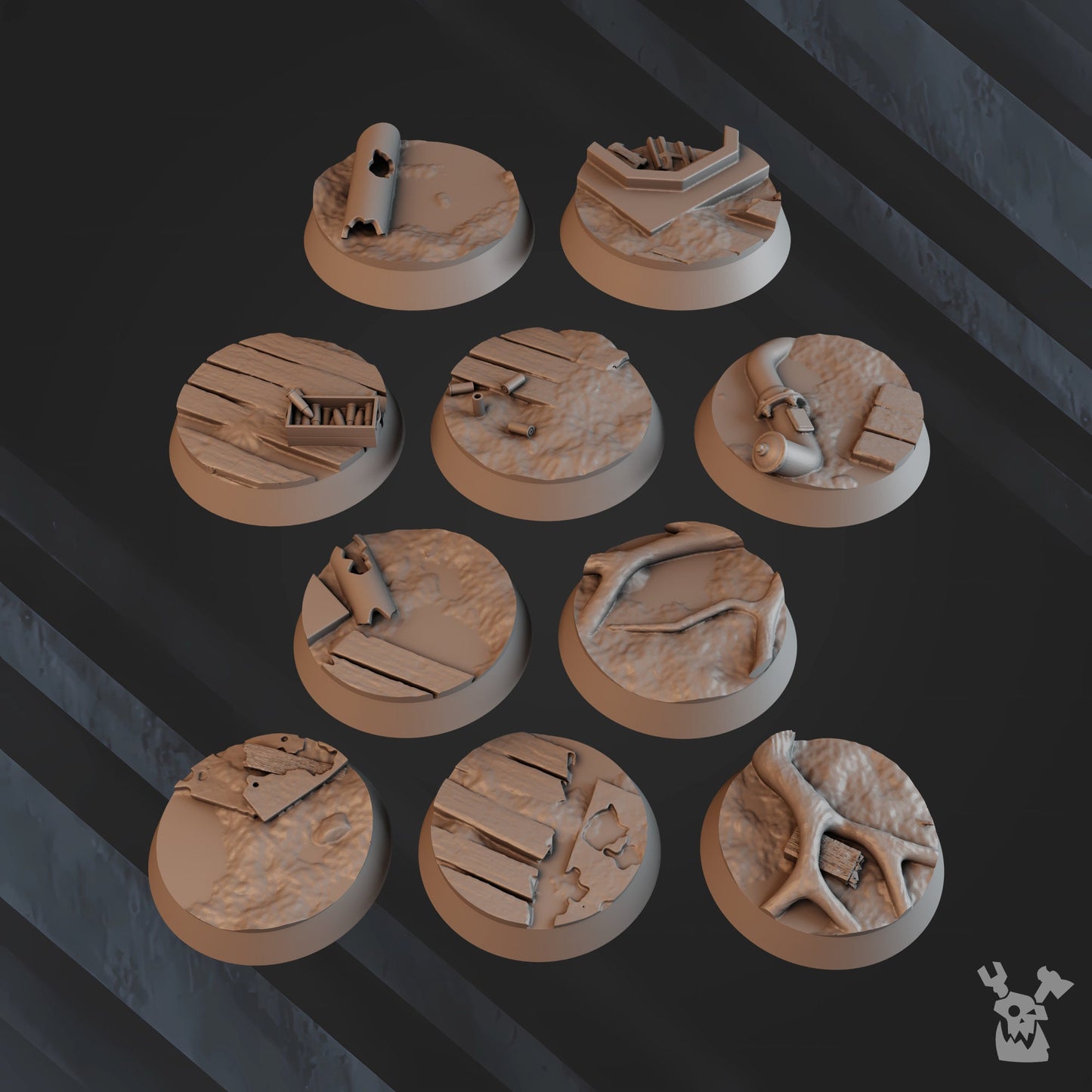 Green Hell Division Infantry Squad (pre-assembled)- DakkaDakka Store