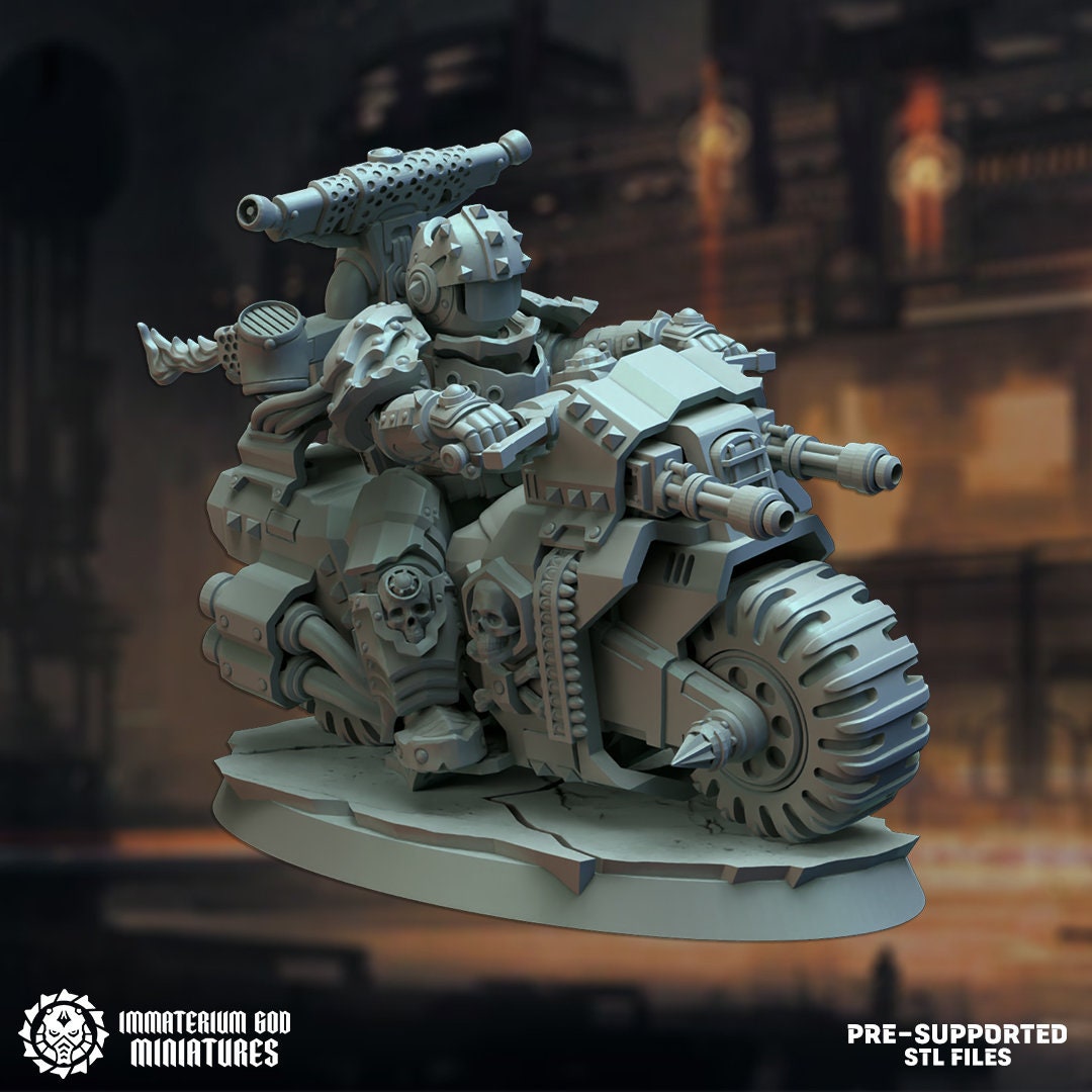 Dark-steel riders set- Immaterium God -Heirs of the Dark Foundry Vol. II