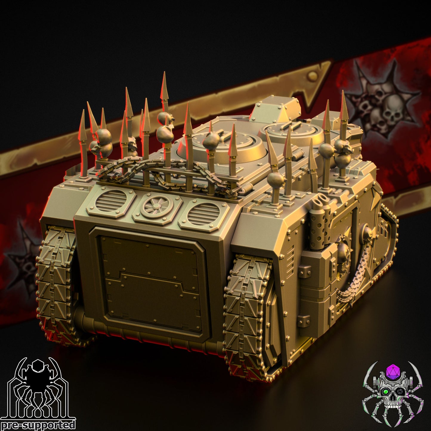 The Bloody Skulls APC- Eight Legs Miniatures