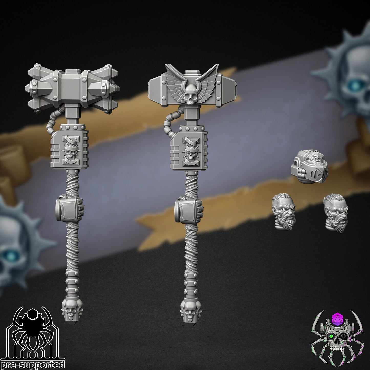 The Master of Demon Hunters- Eight Legs Miniatures