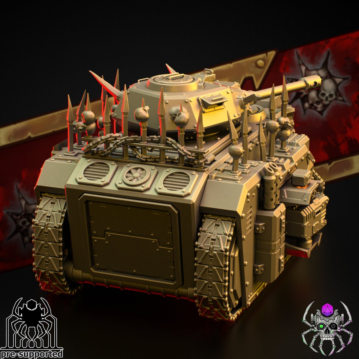 The Bloody Skulls APC- Eight Legs Miniatures