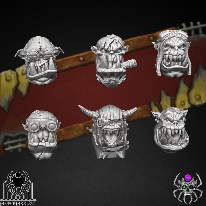 Orkz Wasteland Vultures- Eight Legs Miniatures