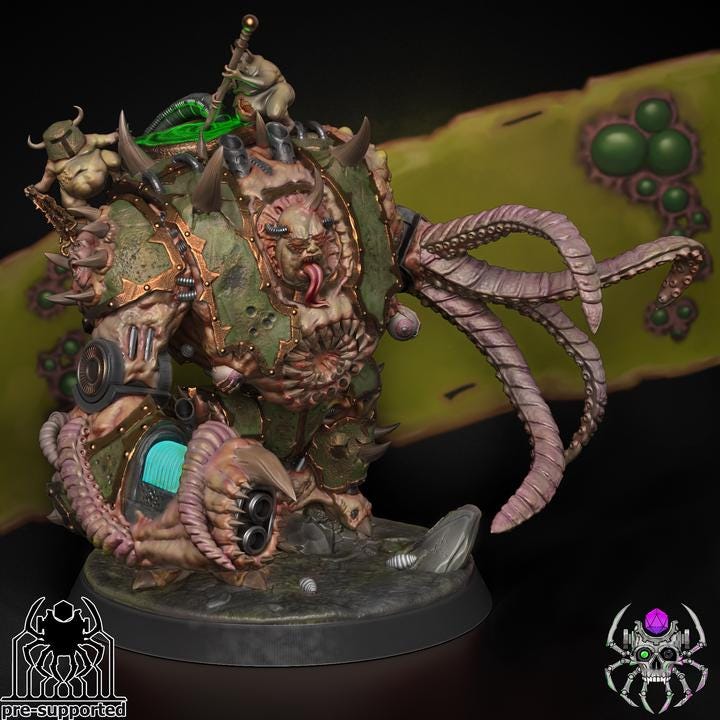 Plague Bringers Beast of Decay- Eight Legs Miniatures