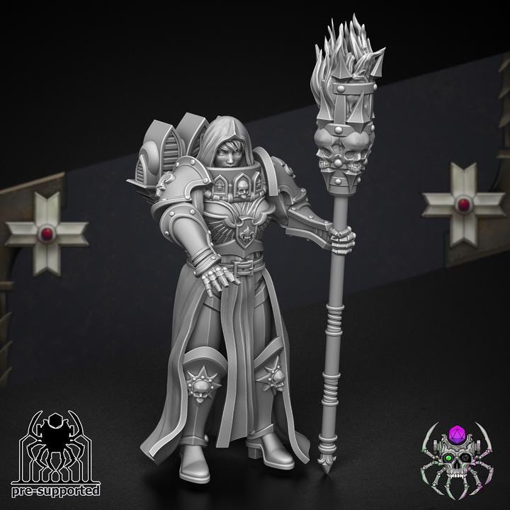 The Widows Dies Irae- Eight Legs Miniatures
