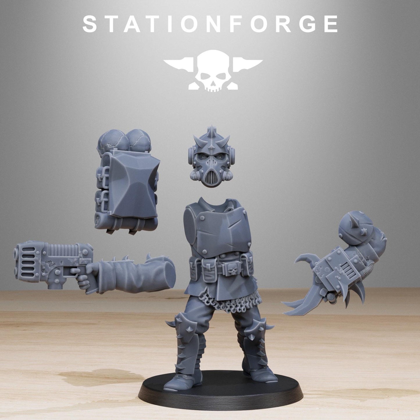 Corrupted Guard Builder Kit- Station Forge