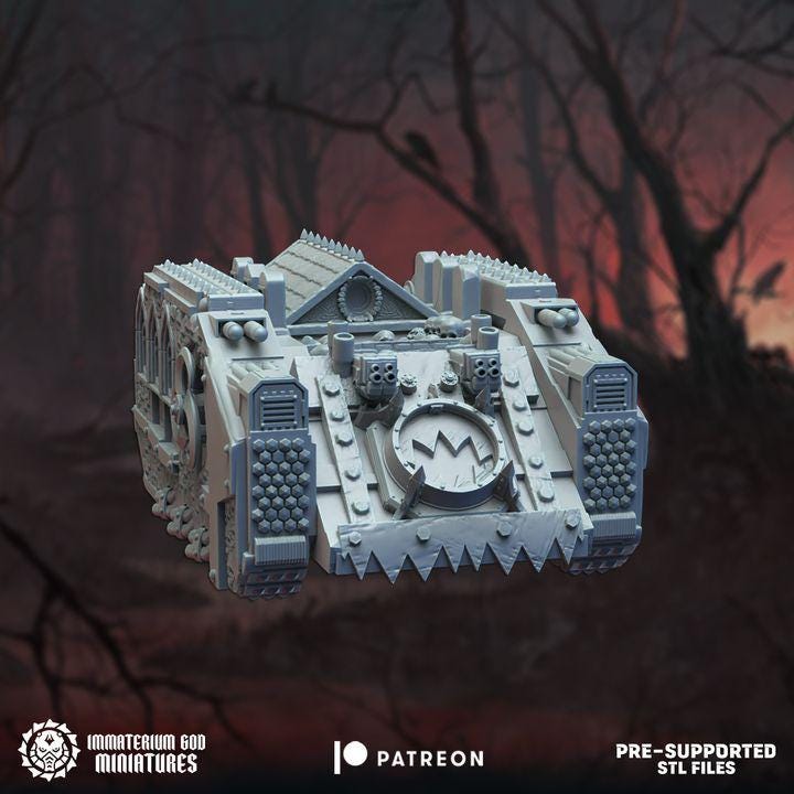 Cryptbastion (tank)- Immaterium God -Lords of the Cursed Relm
