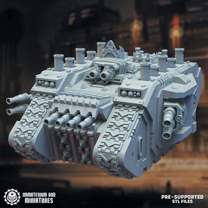 Mechatank- Immaterium God -Heirs of the Dark Foundry Vol. III