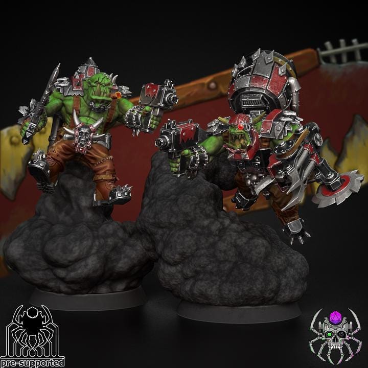 Orkz Wasteland Vultures- Eight Legs Miniatures