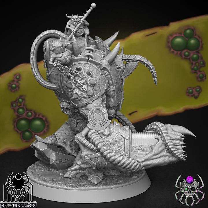 Plague Bringers Beast of Decay- Eight Legs Miniatures