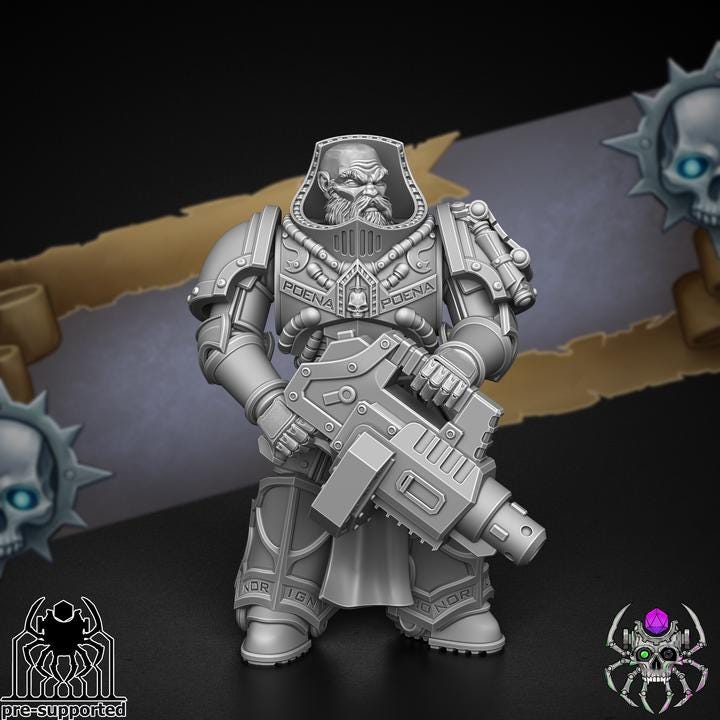 Demon Hunters Decussators Squad (BuildKit) Eight Legs Miniatures