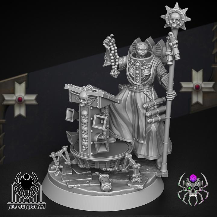 The Widows Preacher- Eight Legs Miniatures