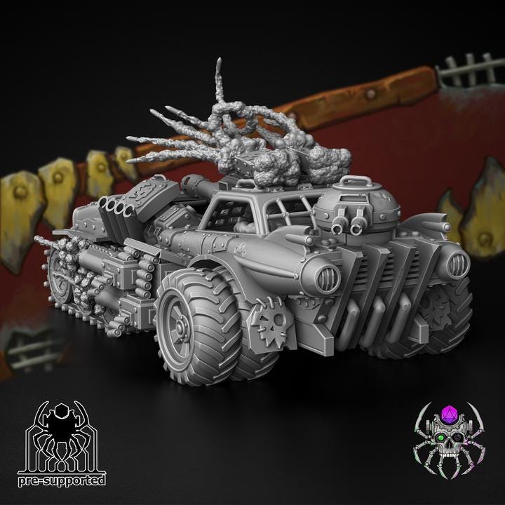 MadScrapTruck- Eight Legs Miniatures