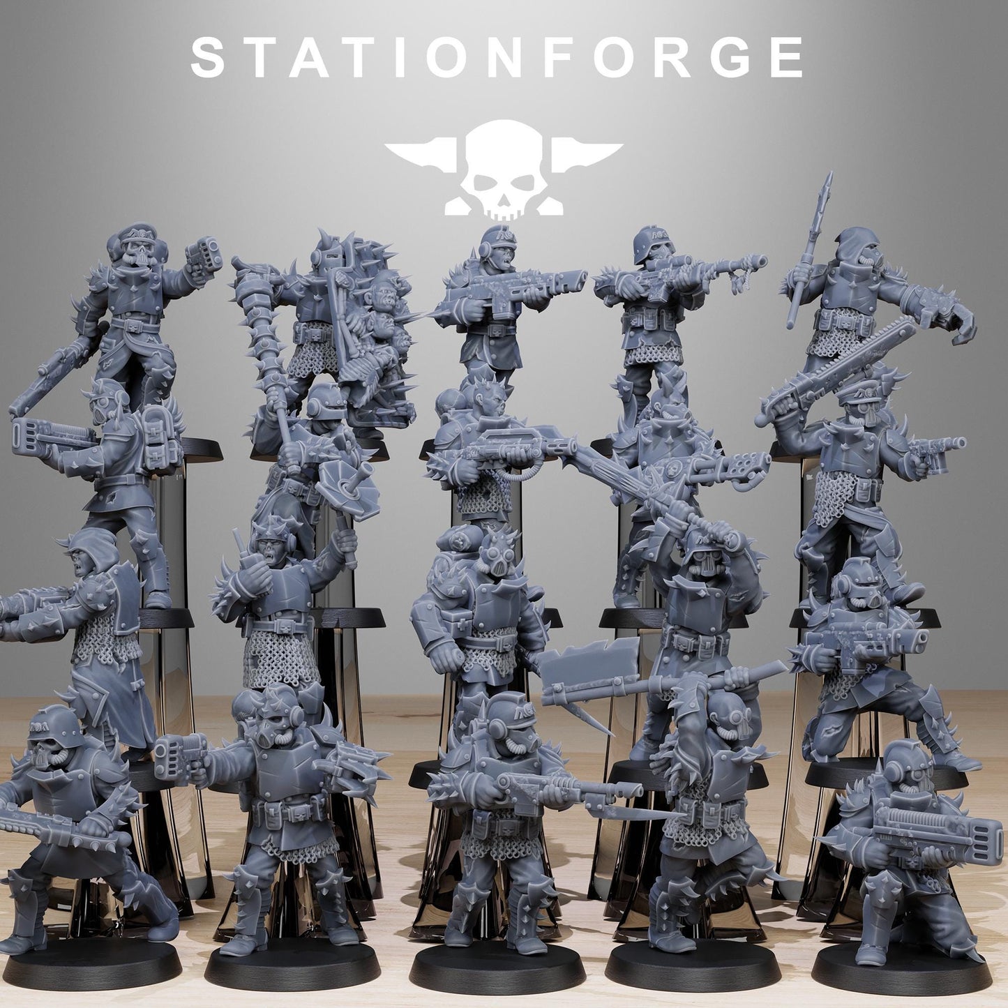 Corrupted Guard Builder Kit- Station Forge