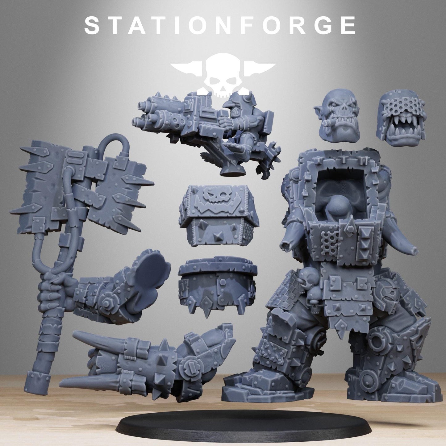 Orkaz Commander- Station Forge
