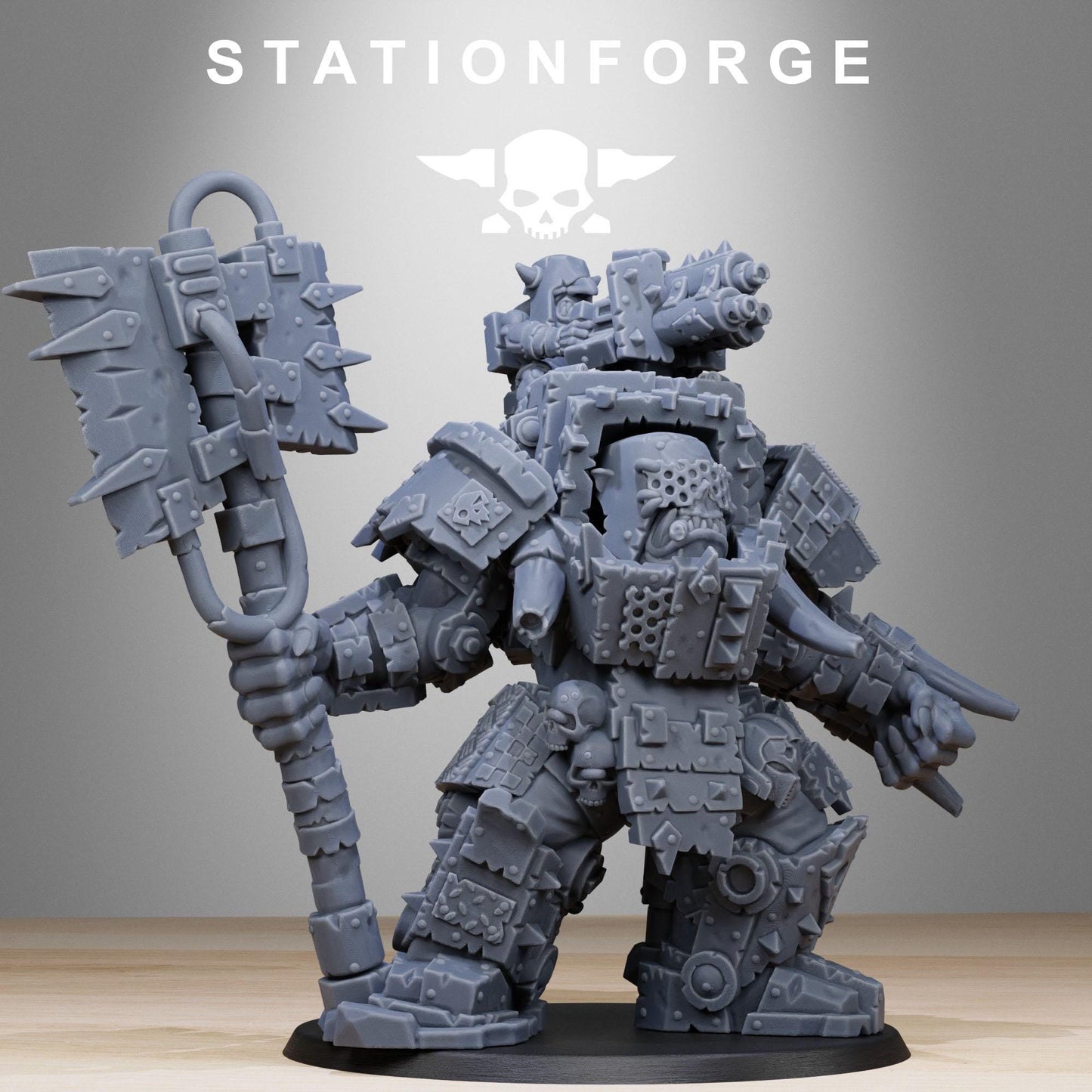 Orkaz Commander- Station Forge