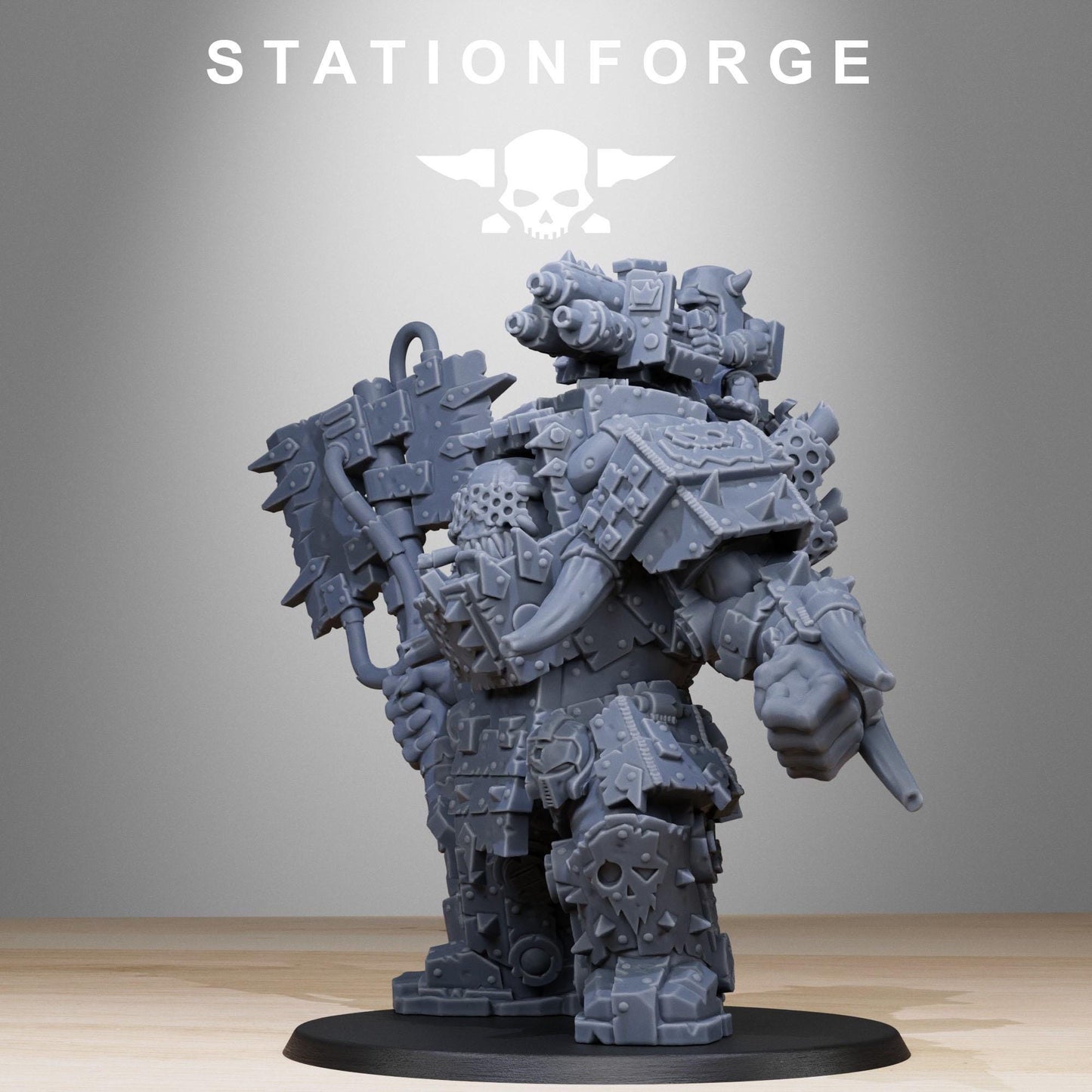 Orkaz Commander- Station Forge
