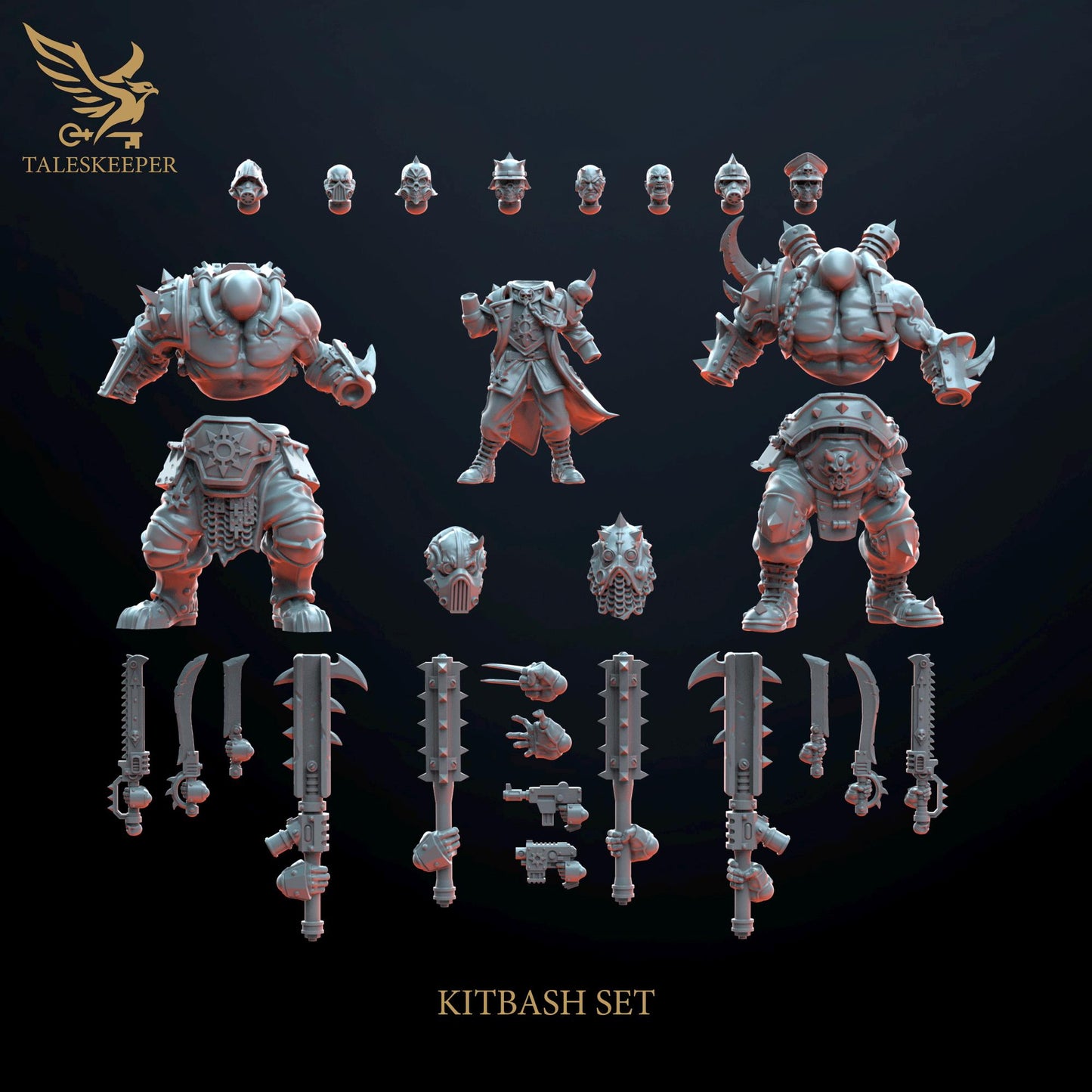 BLOOD LEGION OFFICER and his Bodyguard- Tales Keeper