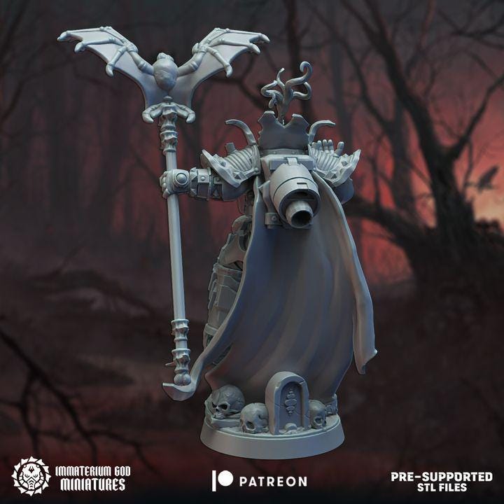 Nhurzull, blood necromancer- Lords of the Cursed Realm Vol. V- Immaterium God