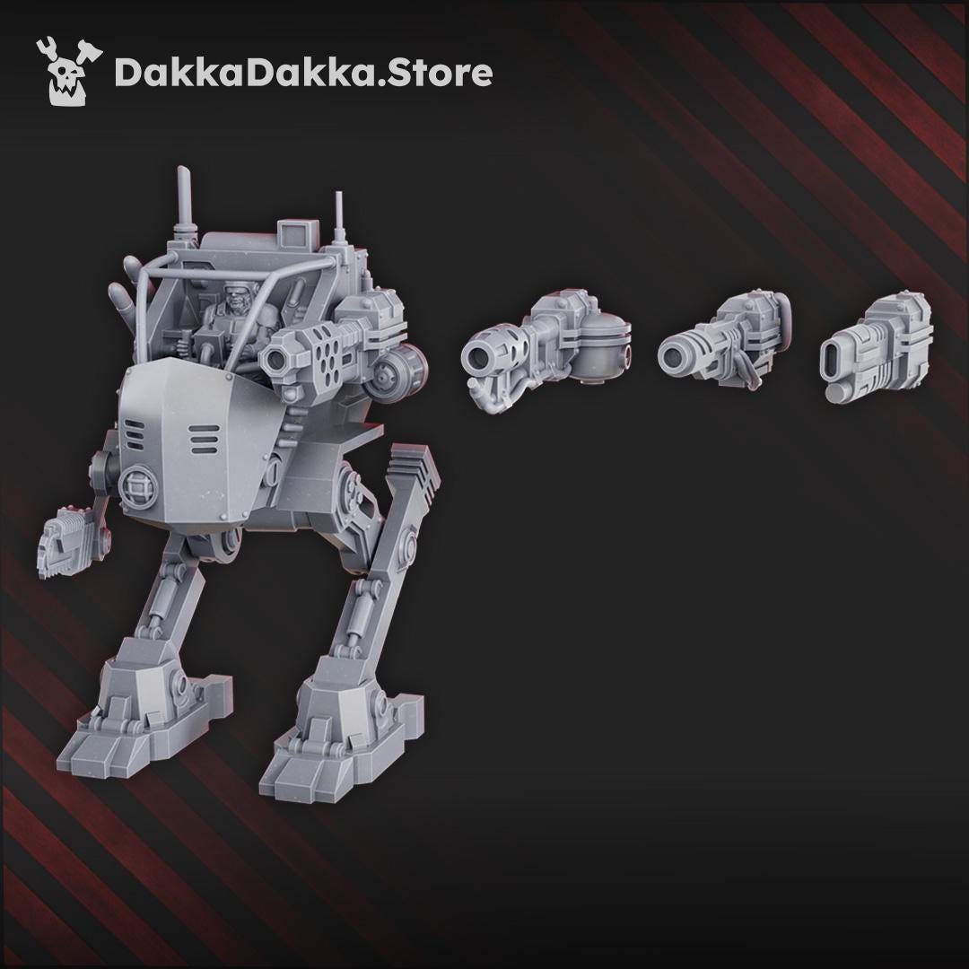 Regius Guard Stomper Mech + Assembly Guide- DakkaDakka Store