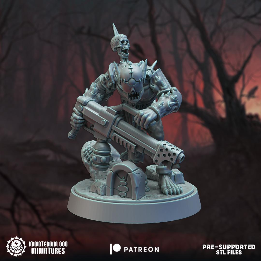 Cyber cyclops (3 model)- Lords of the Cursed Realm Vol. V- Immaterium God