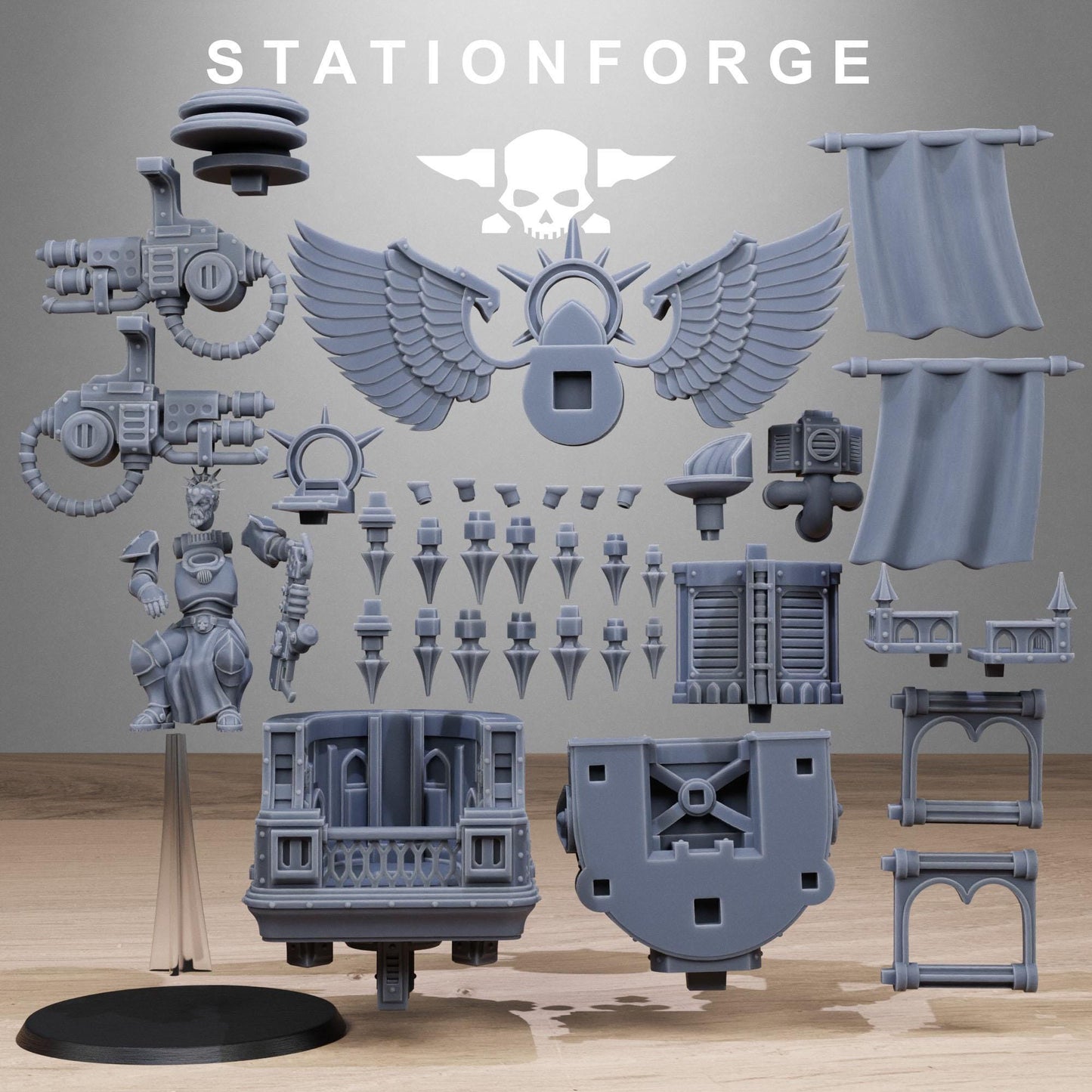 Vodalites Flying Throne- Station Forge