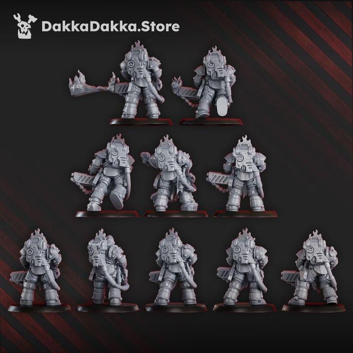 Ignisaurus Clan Team Ignitium (x10)- DakkaDakka Store
