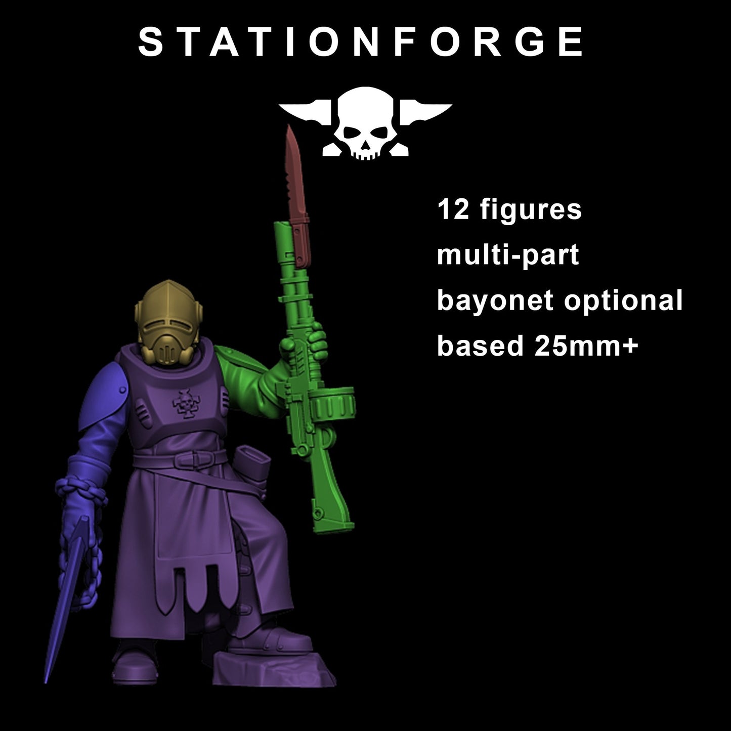 RoyalGuard Templars - Set of 12- Station Forge