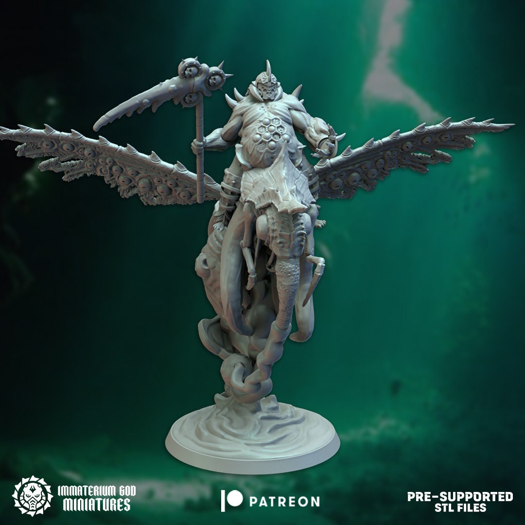 Abyssal Pest Bombers set- Immaterium God - Echoes from the Abyss Vol. VI 60MM Base