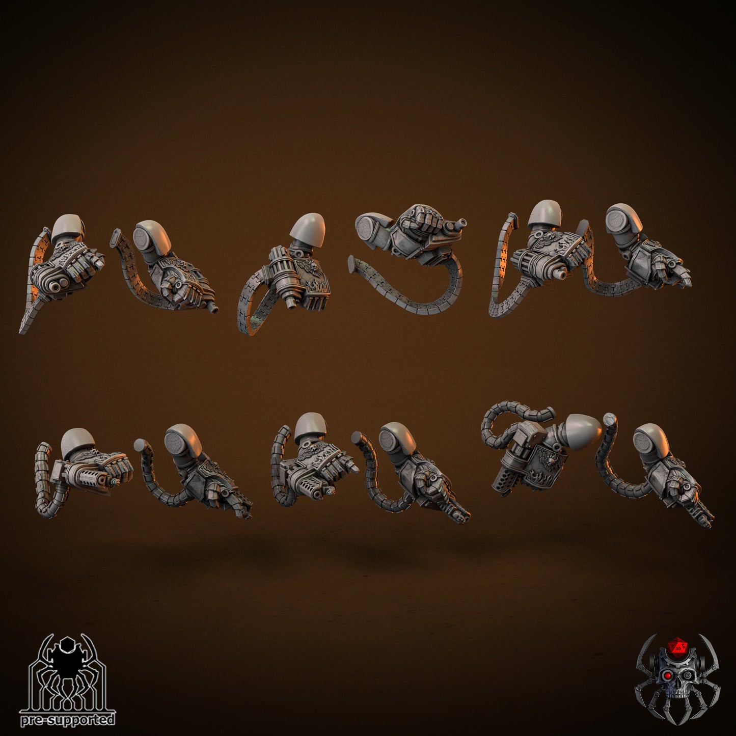 Flame Lizards Vanquisher Squad (BuildKit) - Eight Legs Miniatures