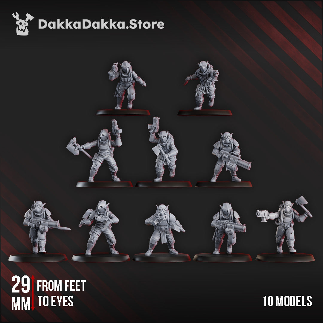 Gorggrot Tactic Squad (x10)- DakkaDakka Store