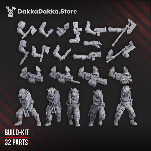 Gorggrot Tactic Squad (x10)- DakkaDakka Store