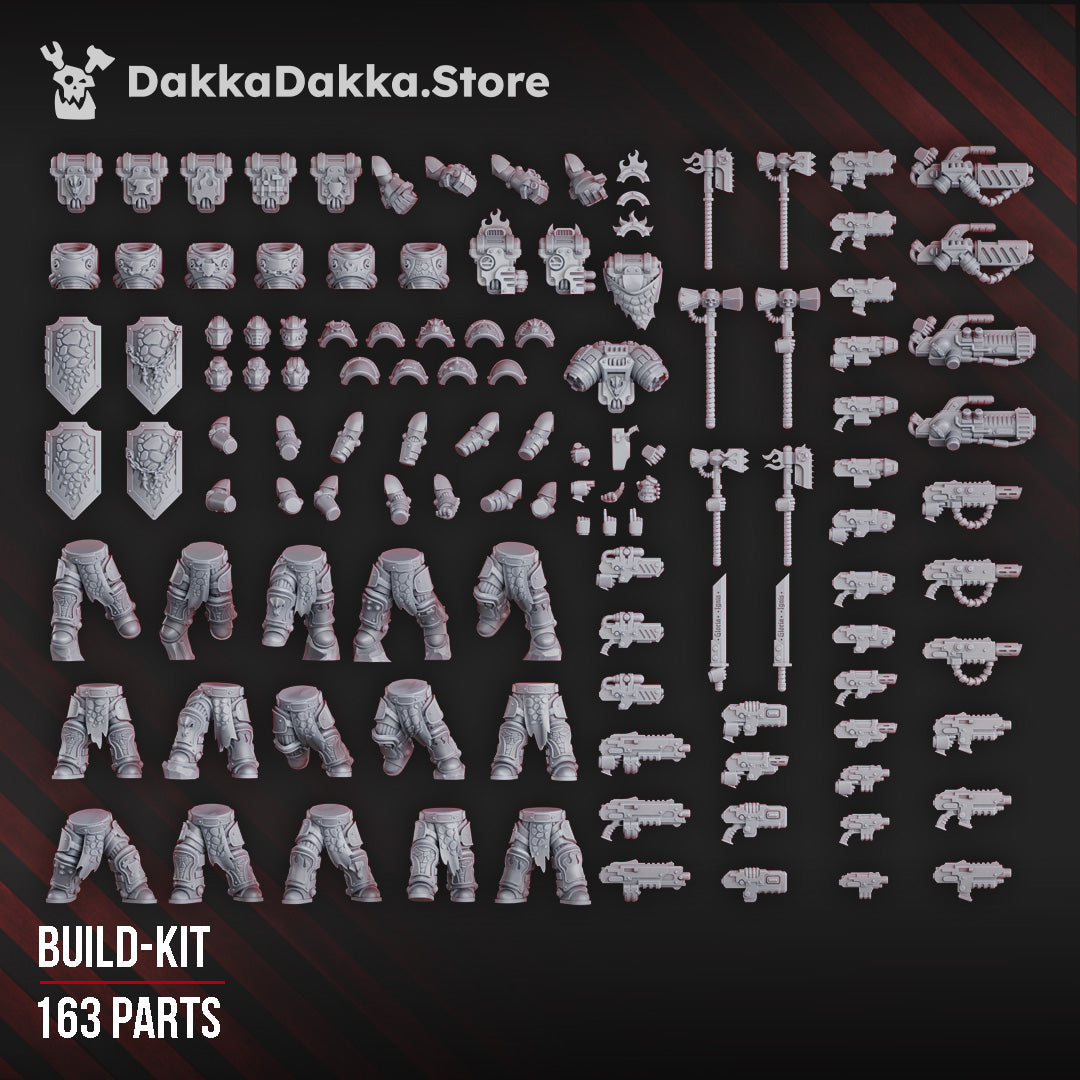 Ignisaurus Clan Warriors (build kit)- DakkaDakka Store