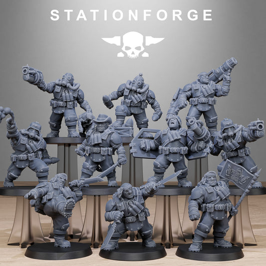 GrimGuard Jungle Fighter Mutants- Station Forge
